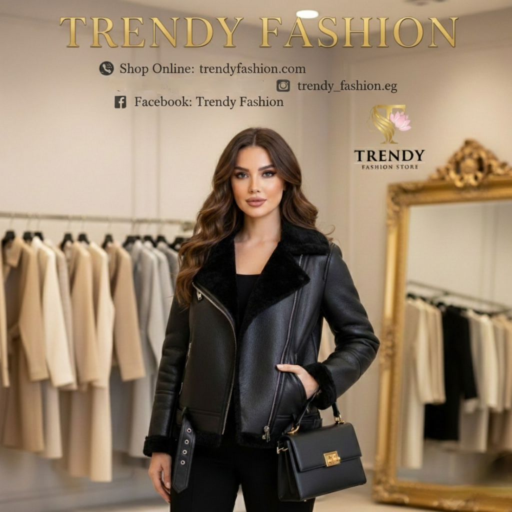 Trendy Aviator Biker Jacket